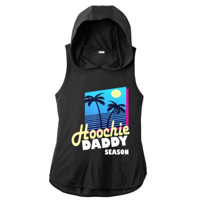 Mens Hoochie Daddy Season Ladies PosiCharge Tri-Blend Wicking Draft Hoodie Tank