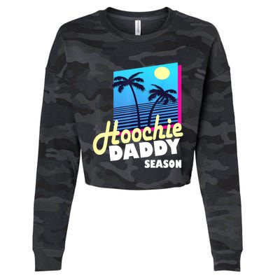 Mens Hoochie Daddy Season Cropped Pullover Crew