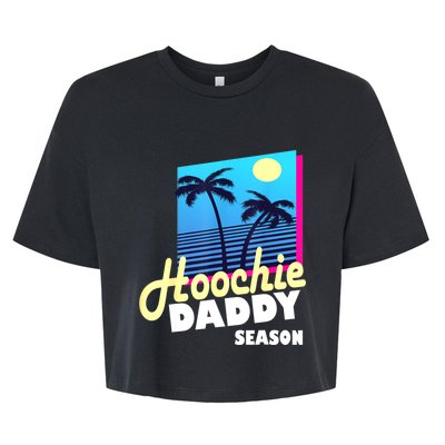 Mens Hoochie Daddy Season Bella+Canvas Jersey Crop Tee