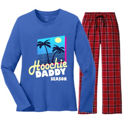 Mens Hoochie Daddy Season Women's Long Sleeve Flannel Pajama Set 