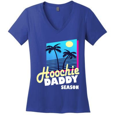 Mens Hoochie Daddy Season Women's V-Neck T-Shirt