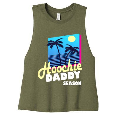 Mens Hoochie Daddy Season Women's Racerback Cropped Tank