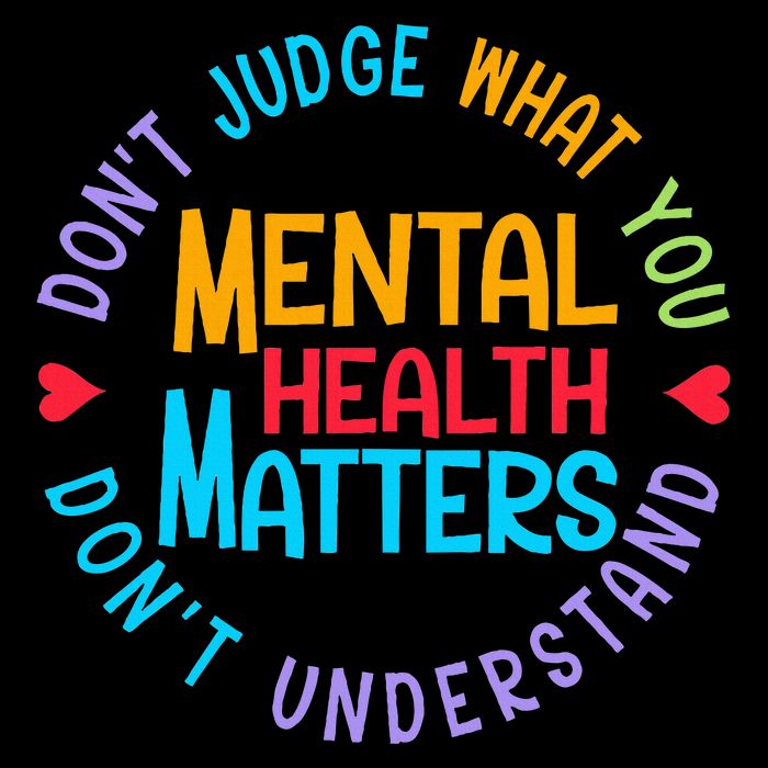 Mental Health Dont Judge You Dont Understand Aware Mousepad