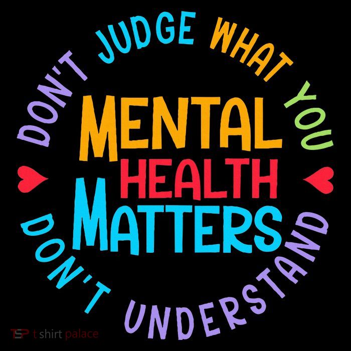 Mental Health Dont Judge You Dont Understand Aware Tall Sweatshirt