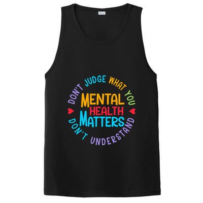 Mental Health Dont Judge You Dont Understand Aware PosiCharge Competitor Tank