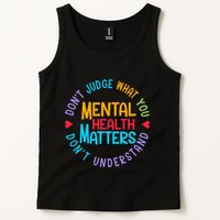 Mental Health Dont Judge You Dont Understand Aware Tank Top