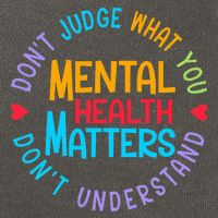 Mental Health Dont Judge You Dont Understand Aware Cotton Canvas Backpack