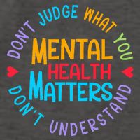 Mental Health Dont Judge You Dont Understand Aware Vector Backpack