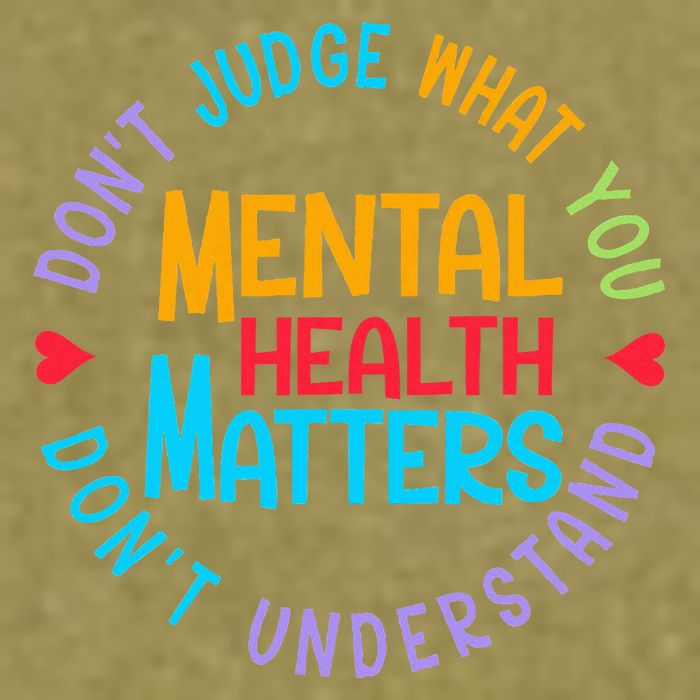 Mental Health Dont Judge You Dont Understand Aware Garment-Dyed Women's Muscle Tee