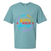 Mental Health Dont Judge You Dont Understand Aware Sueded Cloud Jersey T-Shirt