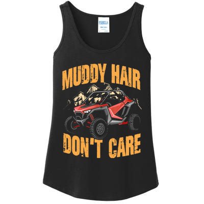 Muddy Hair Don't Care | UTV SxS | Off Road ATV Ladies Essential Tank