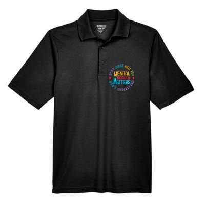 Mental Health Dont Judge You Dont Understand Aware Men's Origin Performance Pique Polo