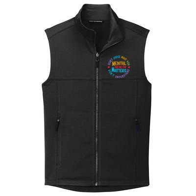 Mental Health Dont Judge You Dont Understand Aware Collective Smooth Fleece Vest