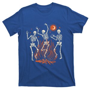 Mystical Halloween Dancing Skeletons Gift T-Shirt