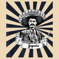 Mexican Hero Emiliano Zapata Drawstring Bag