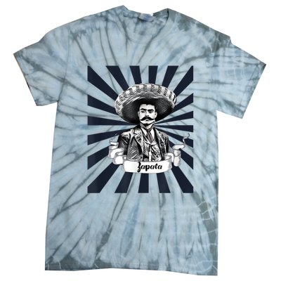 Mexican Hero Emiliano Zapata Tie-Dye T-Shirt