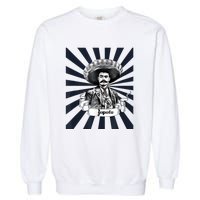 Mexican Hero Emiliano Zapata Garment-Dyed Sweatshirt