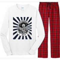 Mexican Hero Emiliano Zapata Long Sleeve Pajama Set