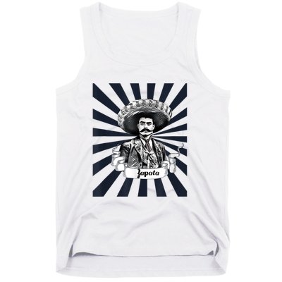 Mexican Hero Emiliano Zapata Tank Top