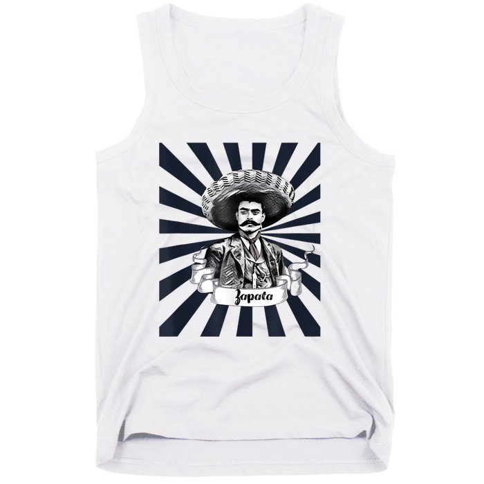 Mexican Hero Emiliano Zapata Tank Top