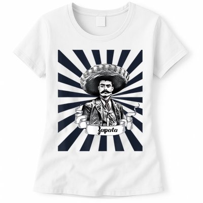 Mexican Hero Emiliano Zapata Womens T-Shirt