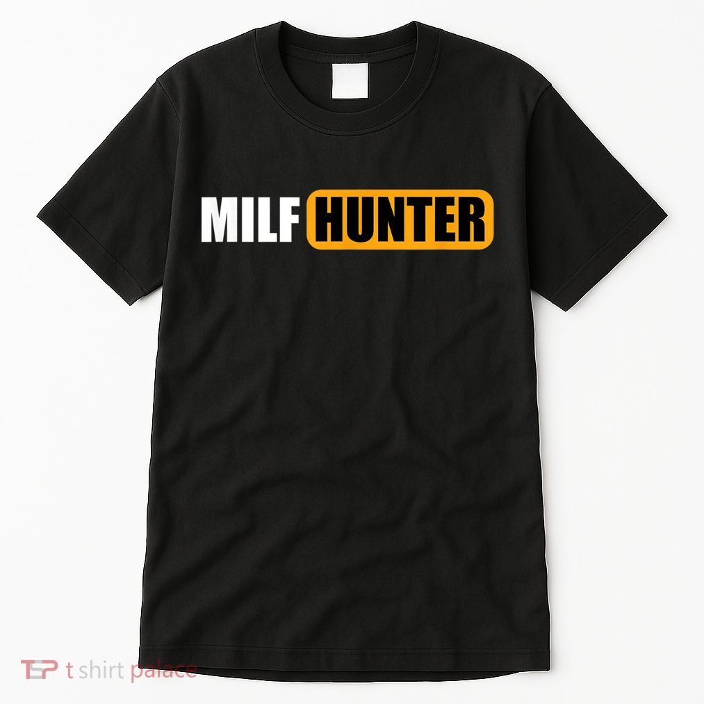 MILF HUNTER Erotic Gift For Adults Tall T-Shirt