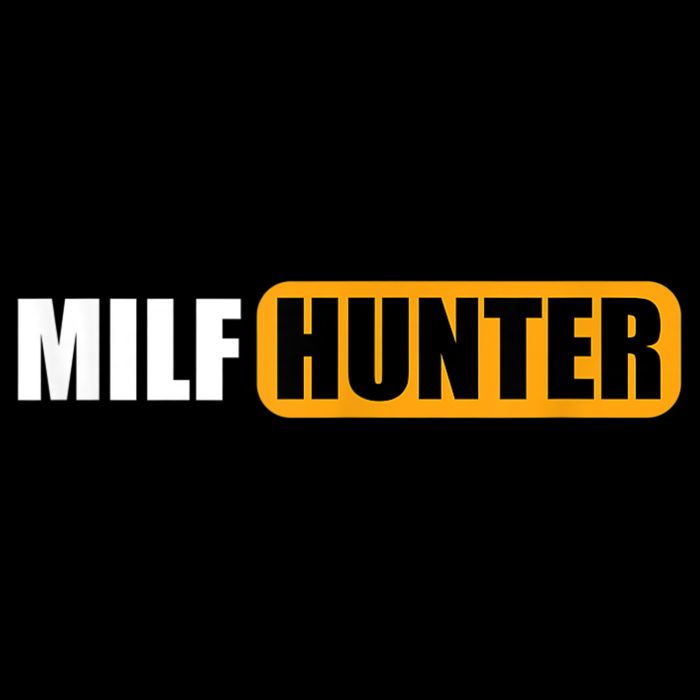 MILF HUNTER Erotic Gift For Adults V-Neck T-Shirt