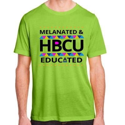 Melanated HBCU Educated Adult ChromaSoft Performance T-Shirt