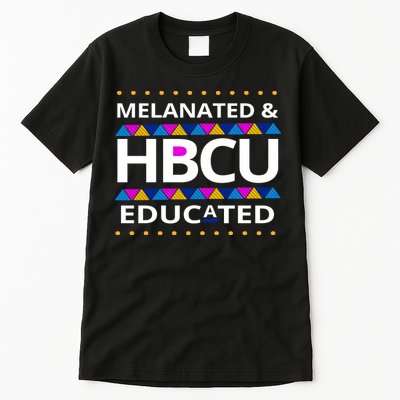 Melanated HBCU Educated Tall T-Shirt