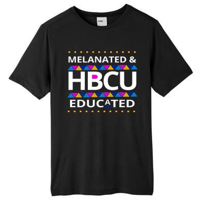 Melanated HBCU Educated Tall Fusion ChromaSoft Performance T-Shirt