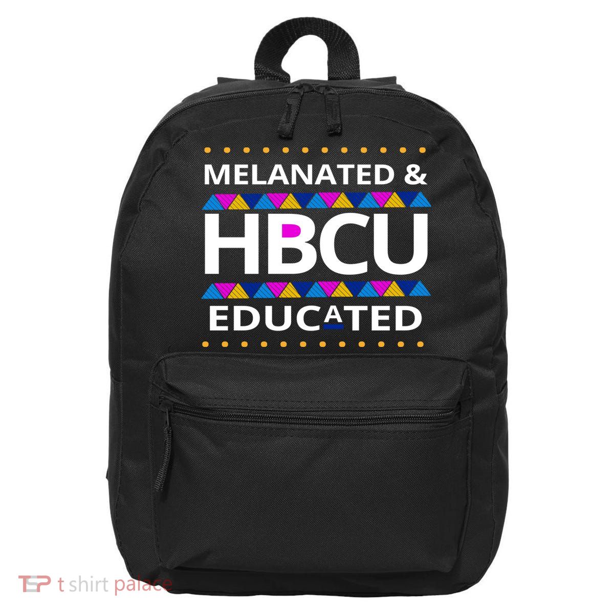 Melanated HBCU Educated 16 in Basic Backpack