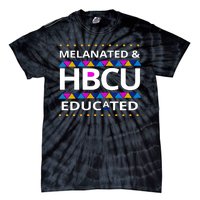 Melanated HBCU Educated Tie-Dye T-Shirt