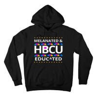 Melanated HBCU Educated Tall Hoodie