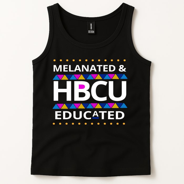 Melanated HBCU Educated Tank Top