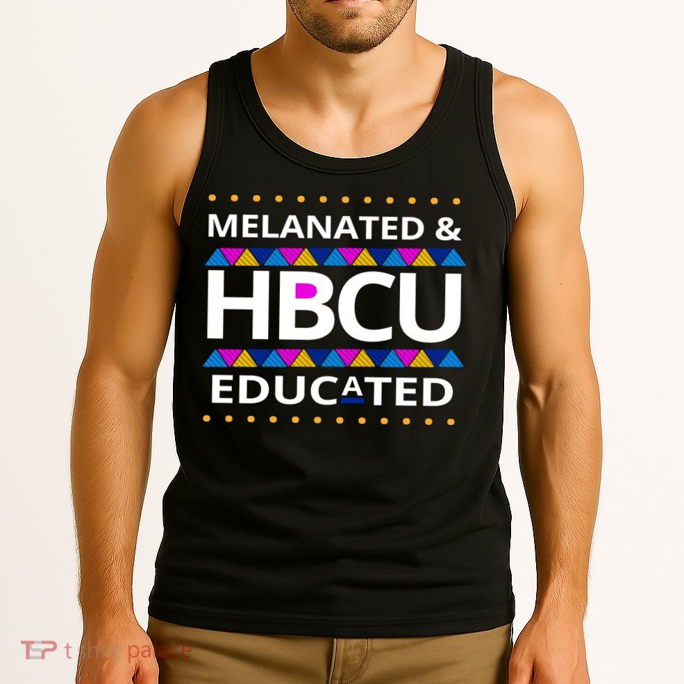 Melanated HBCU Educated Tank Top