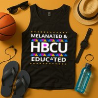 Melanated HBCU Educated Tank Top