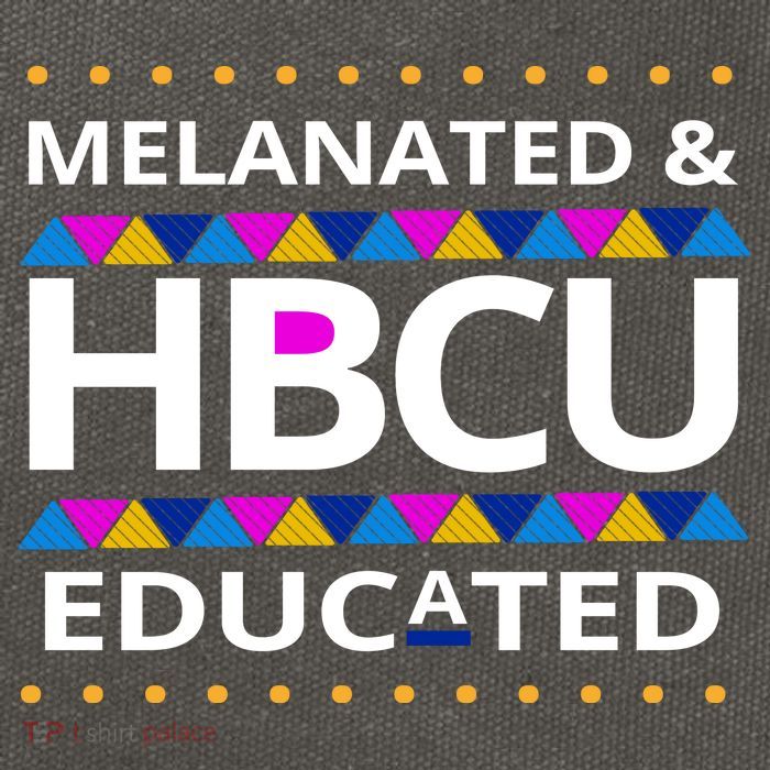 Melanated HBCU Educated Cotton Canvas Backpack