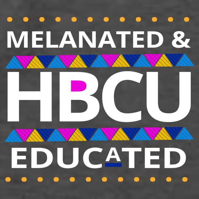 Melanated HBCU Educated Vector Backpack