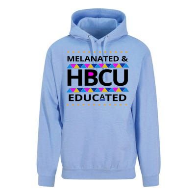 Melanated HBCU Educated Unisex Surf Hoodie