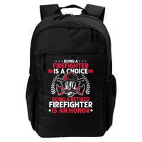 Men Heroic Fireman Gift Idea Retired Firefighter Backpack