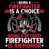 Men Heroic Fireman Gift Idea Retired Firefighter 16 in Basic Backpack