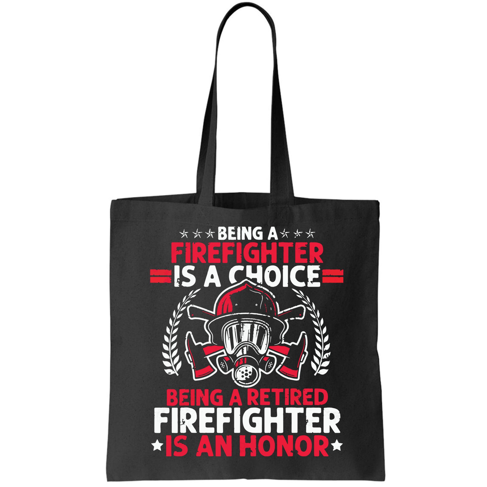 Men Heroic Fireman Gift Idea Retired Firefighter Bag