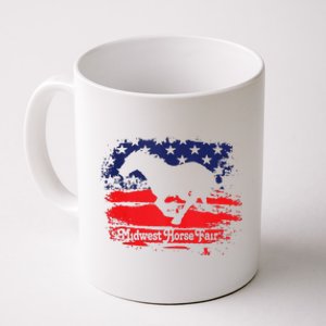 Midwest Horse Fair Redwhiteblue Flag Coffee Mug