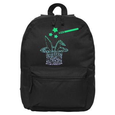 Magicians Hat For Magician Magic Icons Magician 16 in Basic Backpack