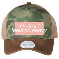 My Heart Feels So Heavy Legacy Tie Dye Trucker Hat