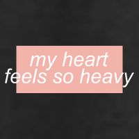 My Heart Feels So Heavy 7 Panel Mesh Trucker Snapback Hat