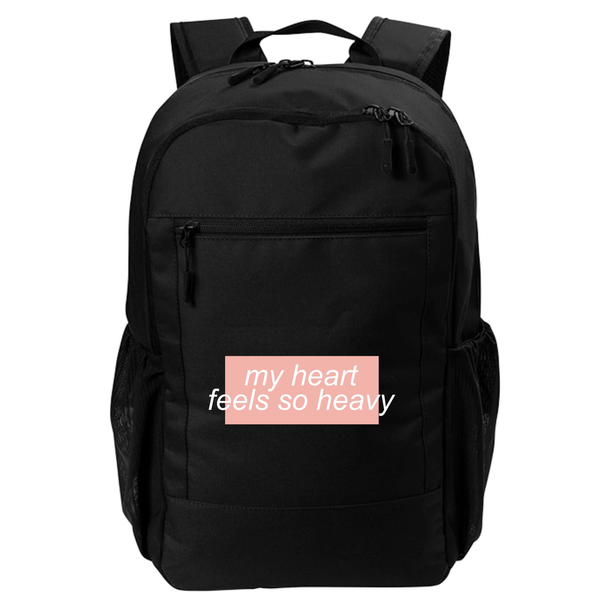 My Heart Feels So Heavy Backpack