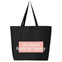 My Heart Feels So Heavy 25L Jumbo Tote