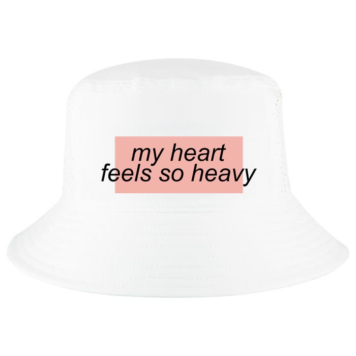 My Heart Feels So Heavy Cool Comfort Performance Bucket Hat