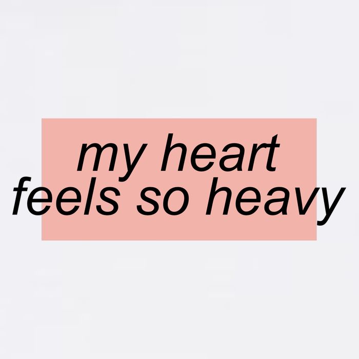 My Heart Feels So Heavy Youth Performance Sprint T-Shirt